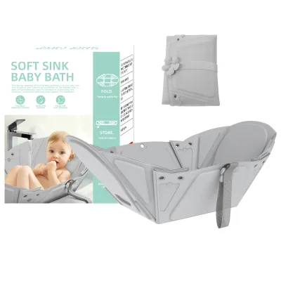 Baignoire pliable pour bébé en polyester