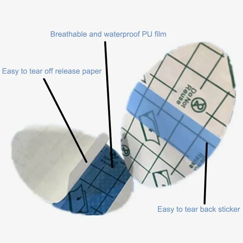 Cache-oreilles jetables transparents pour bébé