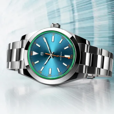 Montre automatique homme en acier inoxydable