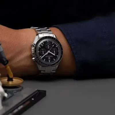 Montre chronographe homme en acier inoxydable – image 2