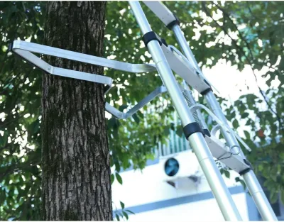 Stabilisateur d'échelle en aluminium, forme V ou I – image 3